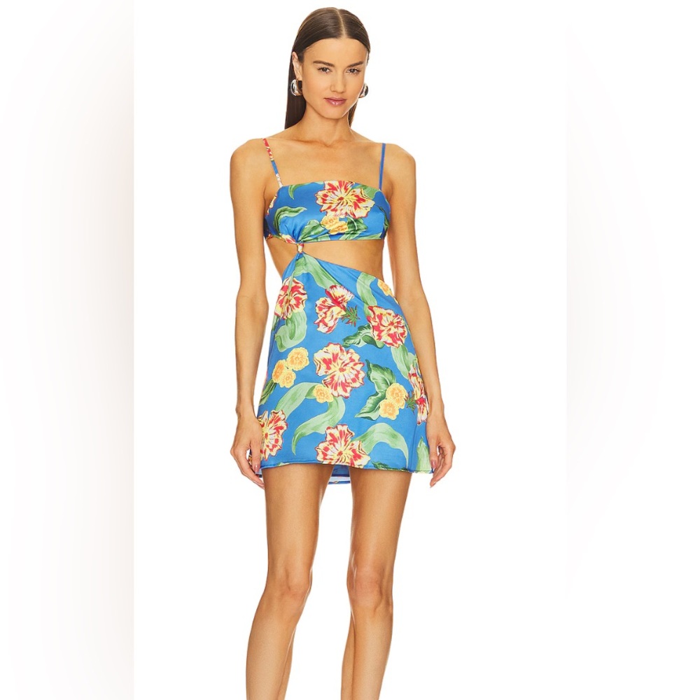 MORE TO COME floral dress